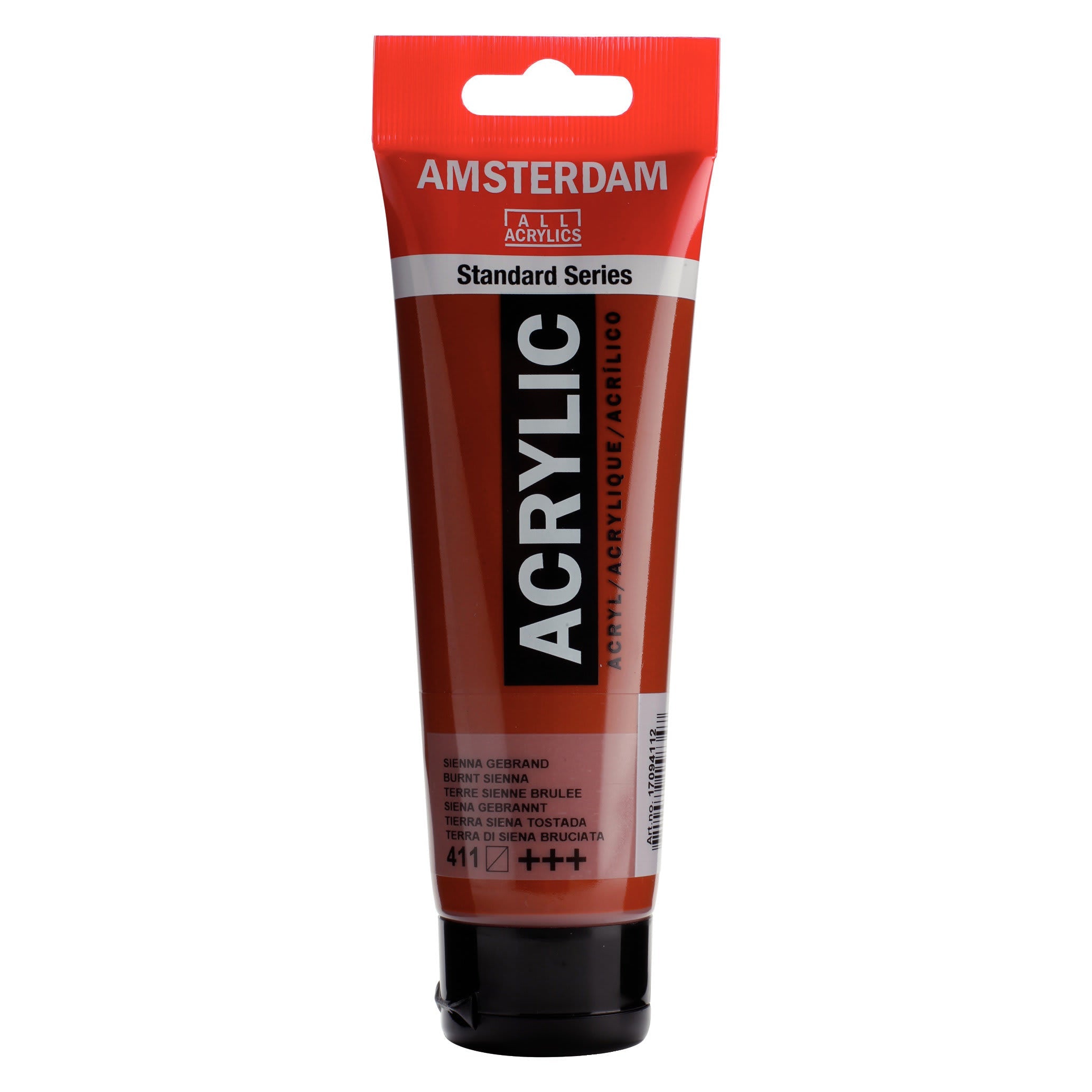 Amsterdam Akrylfärg 120 ml - Burnt Sienna #411