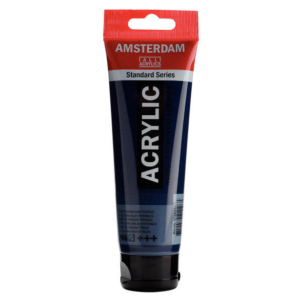 Amsterdam Akrylfärg 120 ml - Prussian Blue (Phthalo) #566