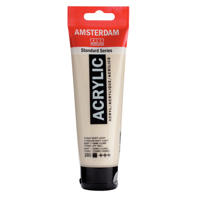 Amsterdam Akrylfärg 120 ml - Titanium Buff Light #289