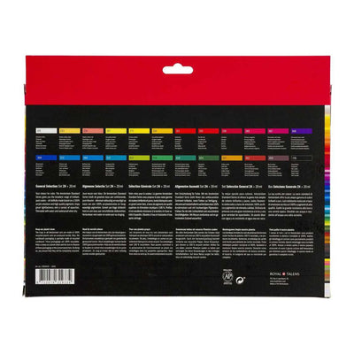 Amsterdam Akrylfärgset - Standardfärger - 20 ml - 24 st fargprov