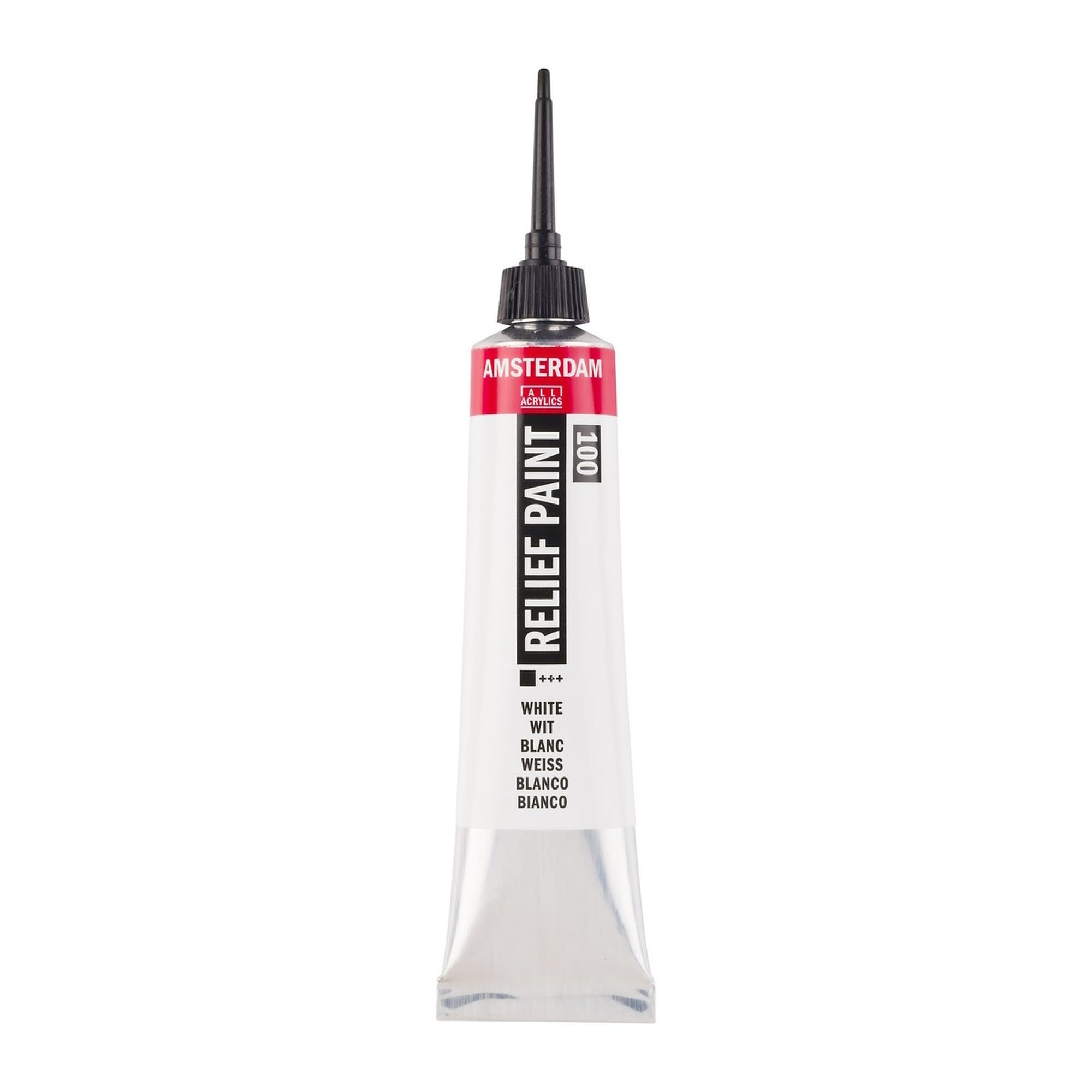 Amsterdam Relief Paint 20 ml - White #100