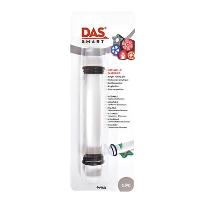 DAS Kavel för Lufttorkande Lera - Acrylic Roller - 3 storlekar
