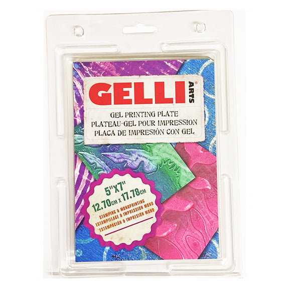 Gelli Arts Gelli Plate gelplatta 5 x 7 tum, originalförpackning, GTIN 091037821959