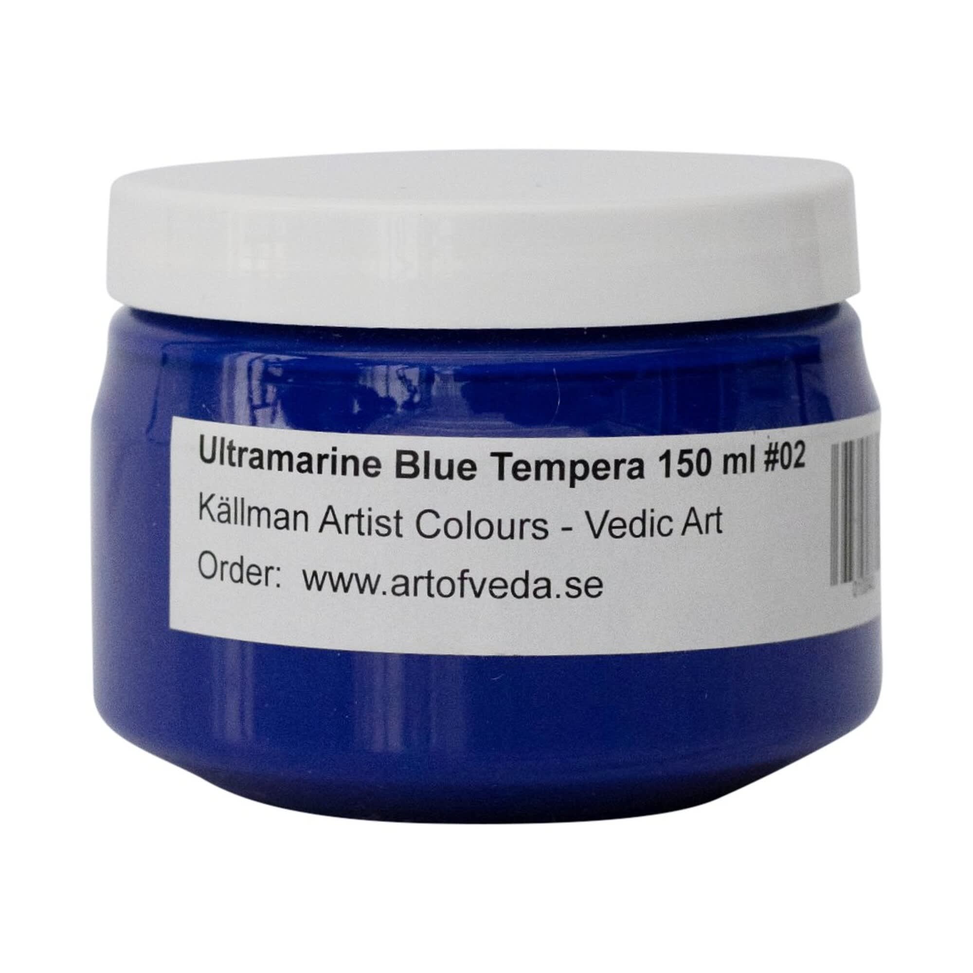 Källman Artists Color Temperafärg 150 ml - Ultramarine Blue Space #02