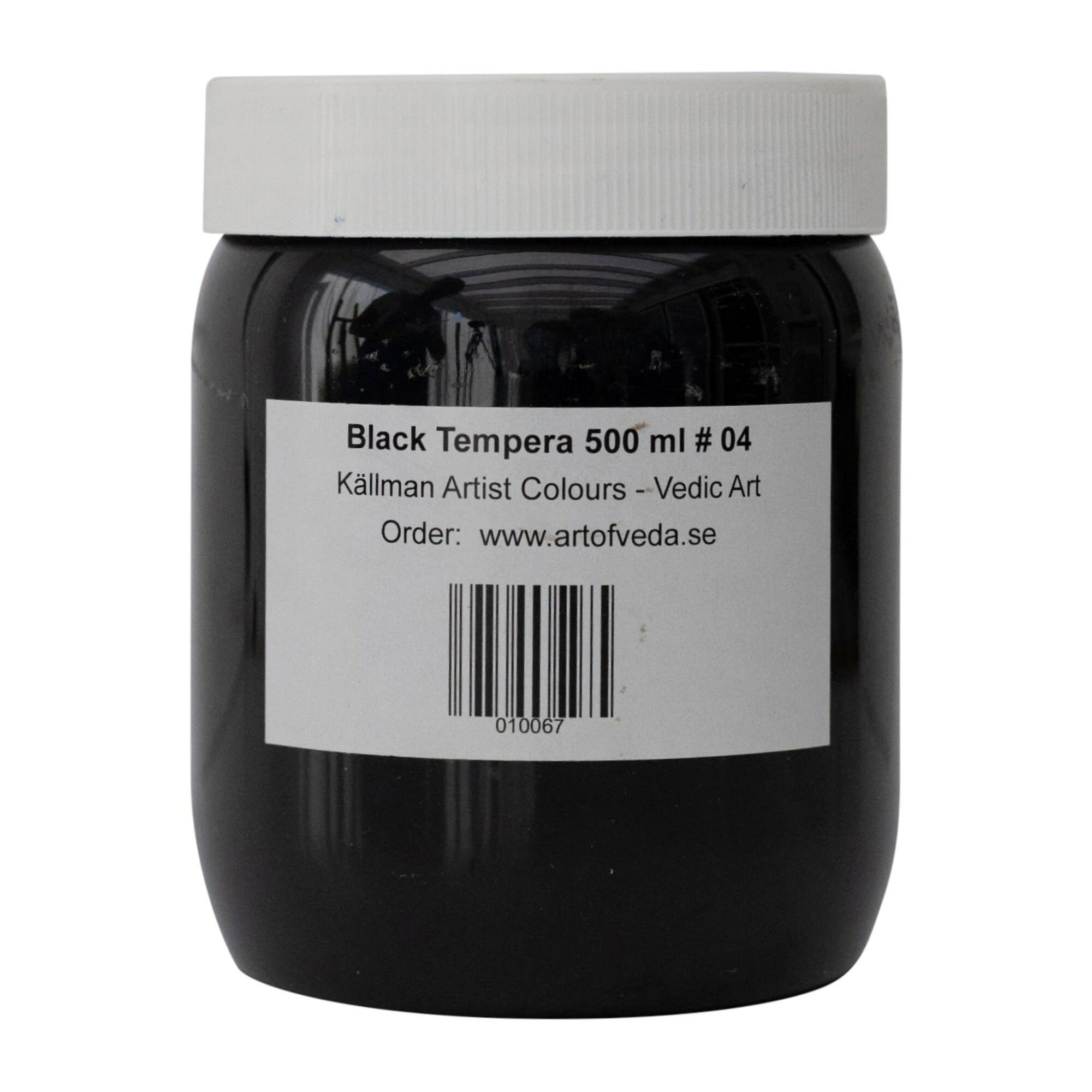 Källman Artists Color Temperafärg 500 ml - Black Lunar Nodes #04