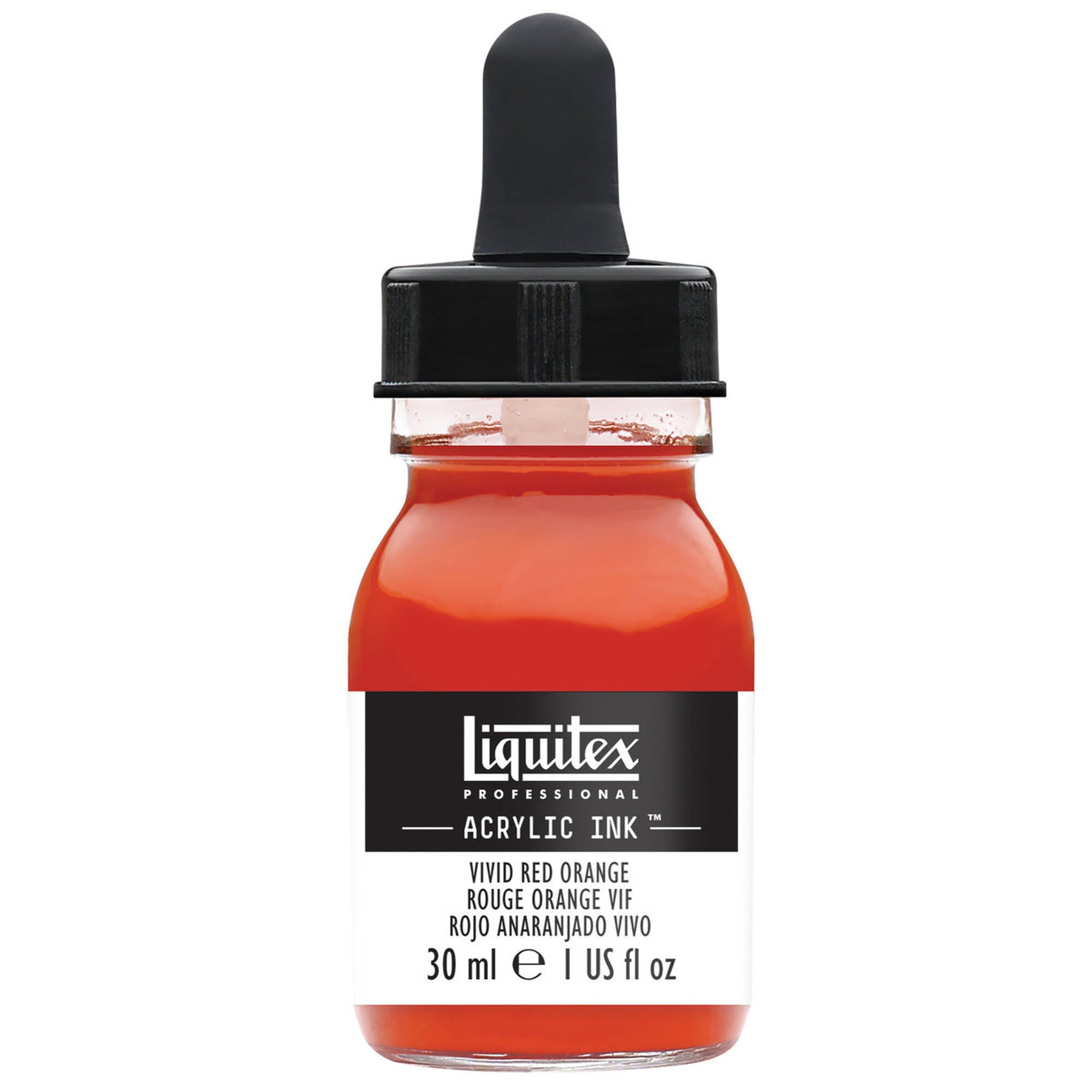Liquitex Professional Acrylic Ink 30 ml - Vivid red orange #620