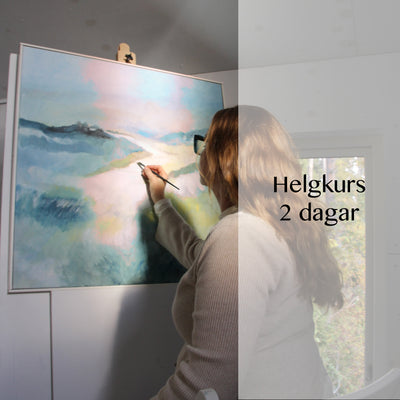 Målarkurs Vedic Art Grund - Måla Fritt