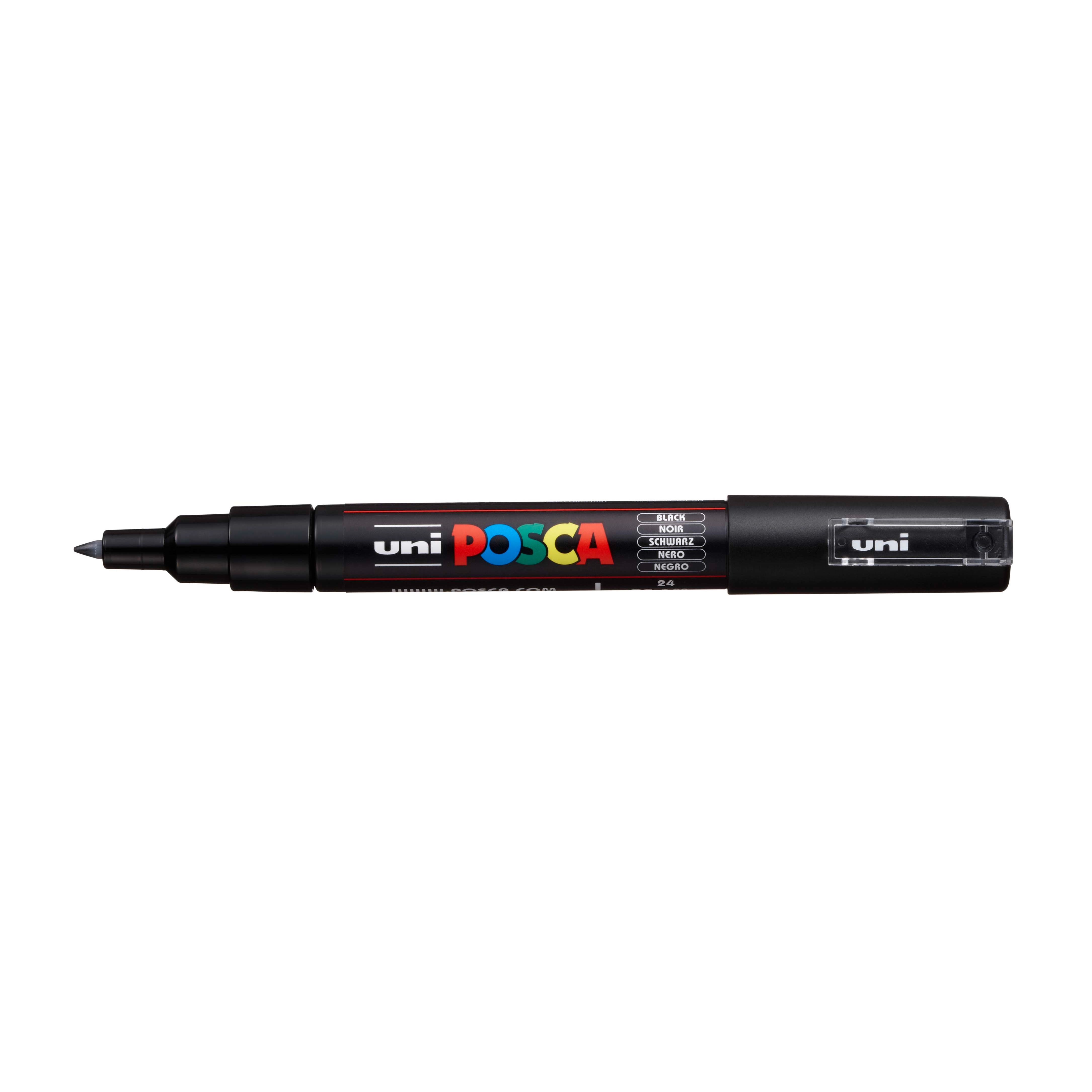 Posca Penna PC-1MC Extra Fine (0,7–1 mm) - Black #046