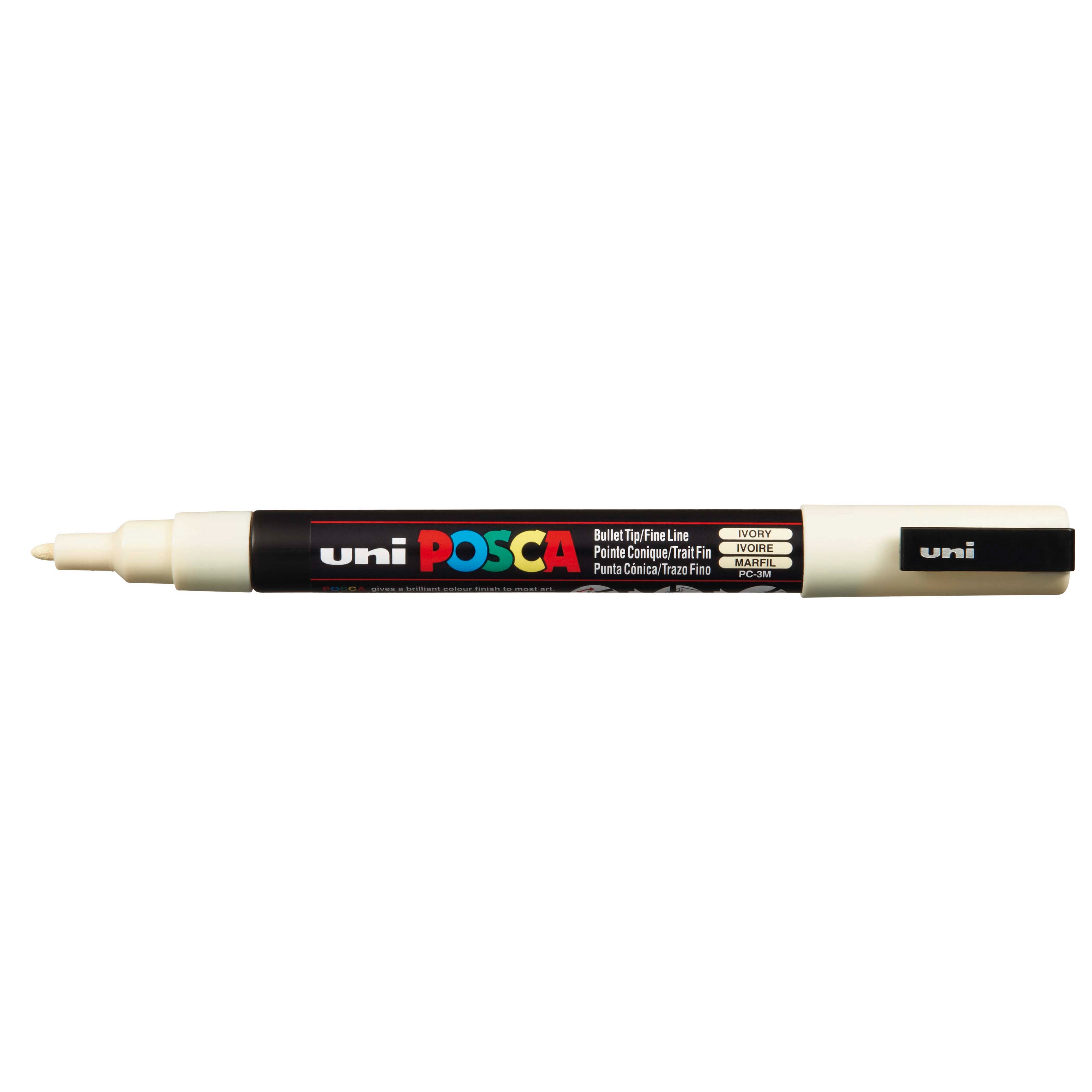 Posca Penna PC-3M Fine (0,9–1,3 mm) - Ivory #019