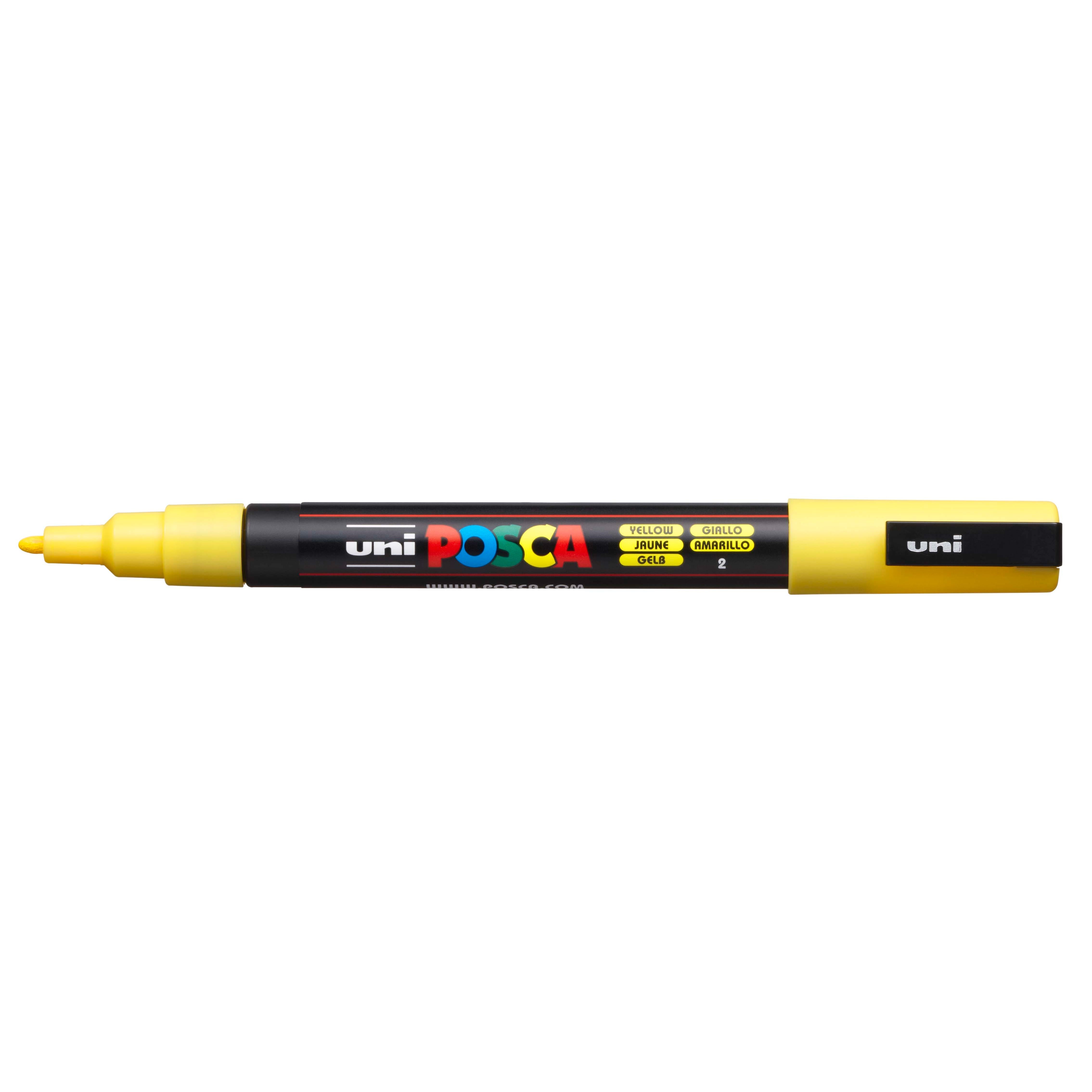 Posca Penna PC-3M Fine (0,9–1,3 mm) - Yellow #044