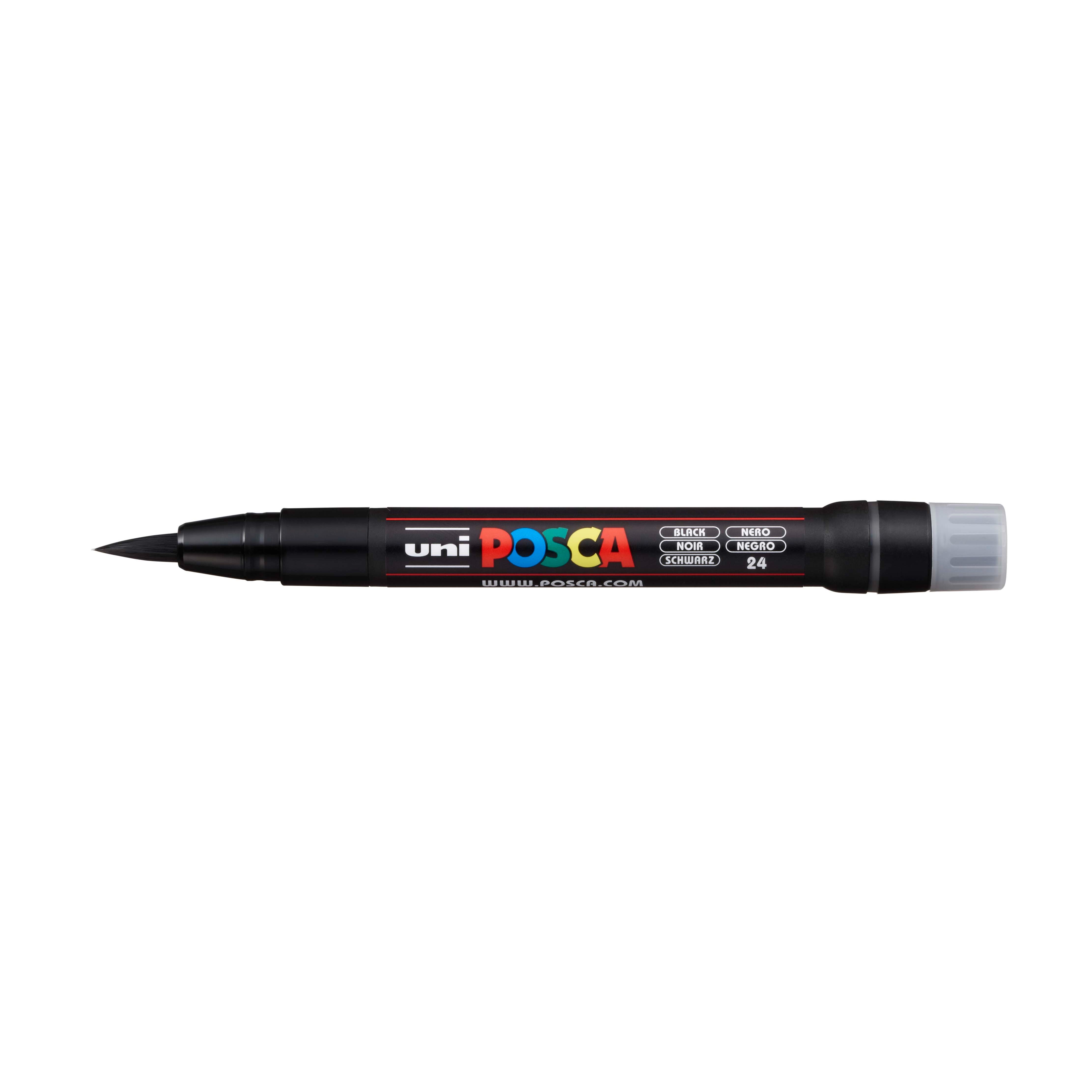 Posca Penna PCF-350 Brush (1–10 mm) - Black #046