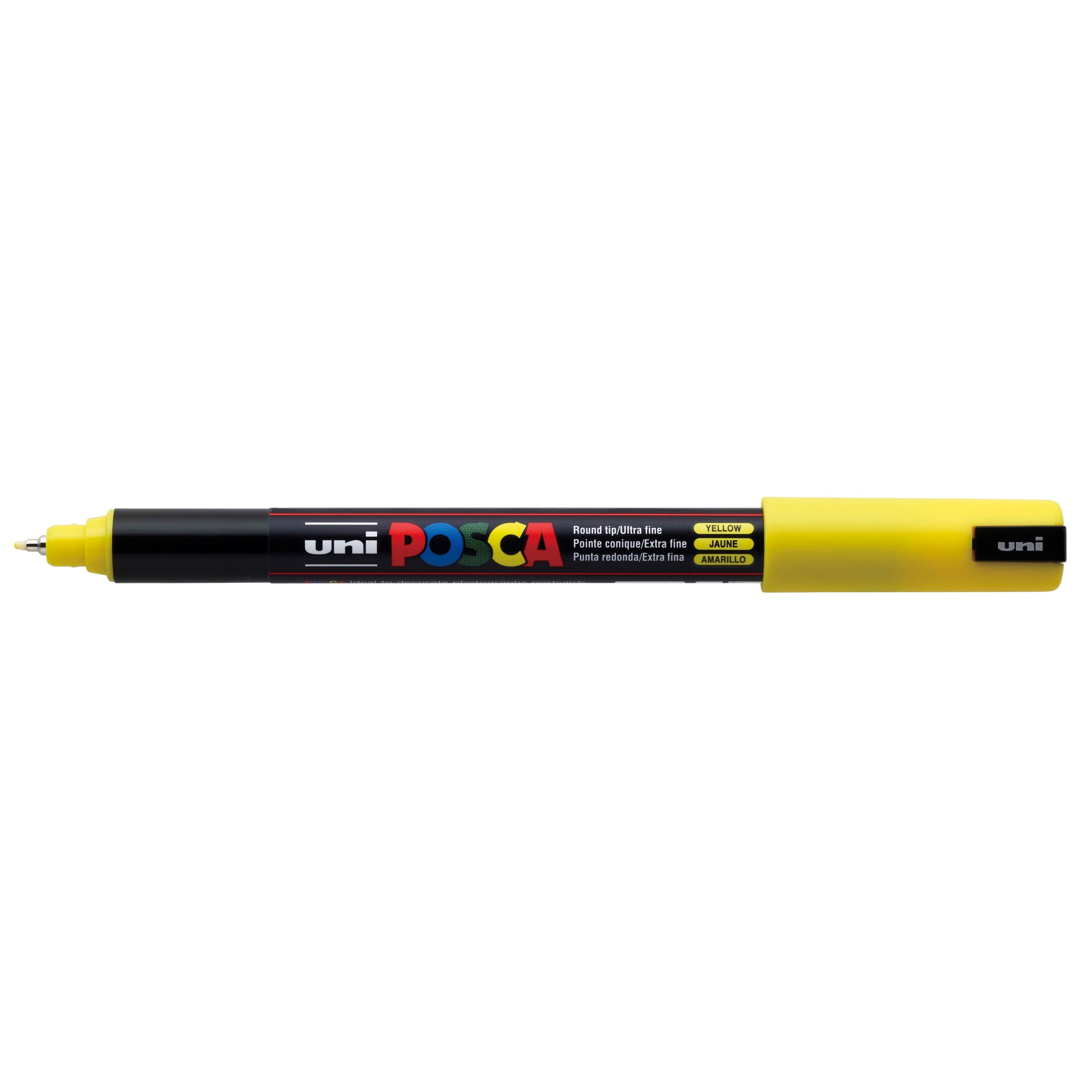 Posca Penna Ultra Fine PC-1MR (0,7 mm - Yellow #044