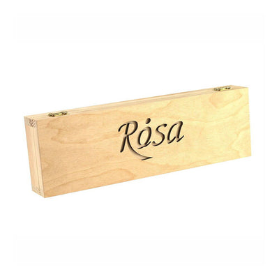 Rosa Gallery Akvarellfärgset - 10 ml - Trälåda 14 st
