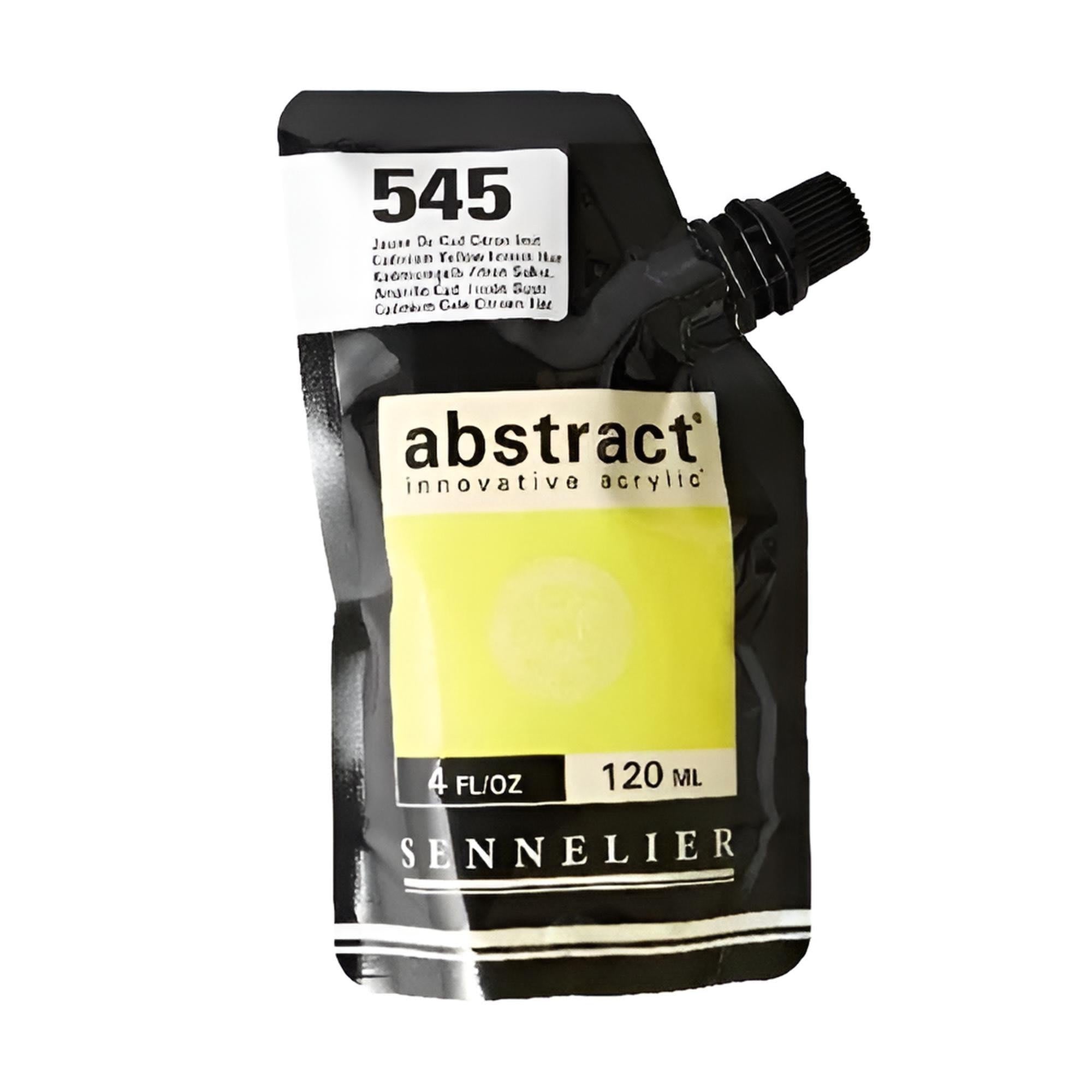 Sennelier Abstract Akrylfärg 120ml - Cadmium Yellow Lemon Hue #545