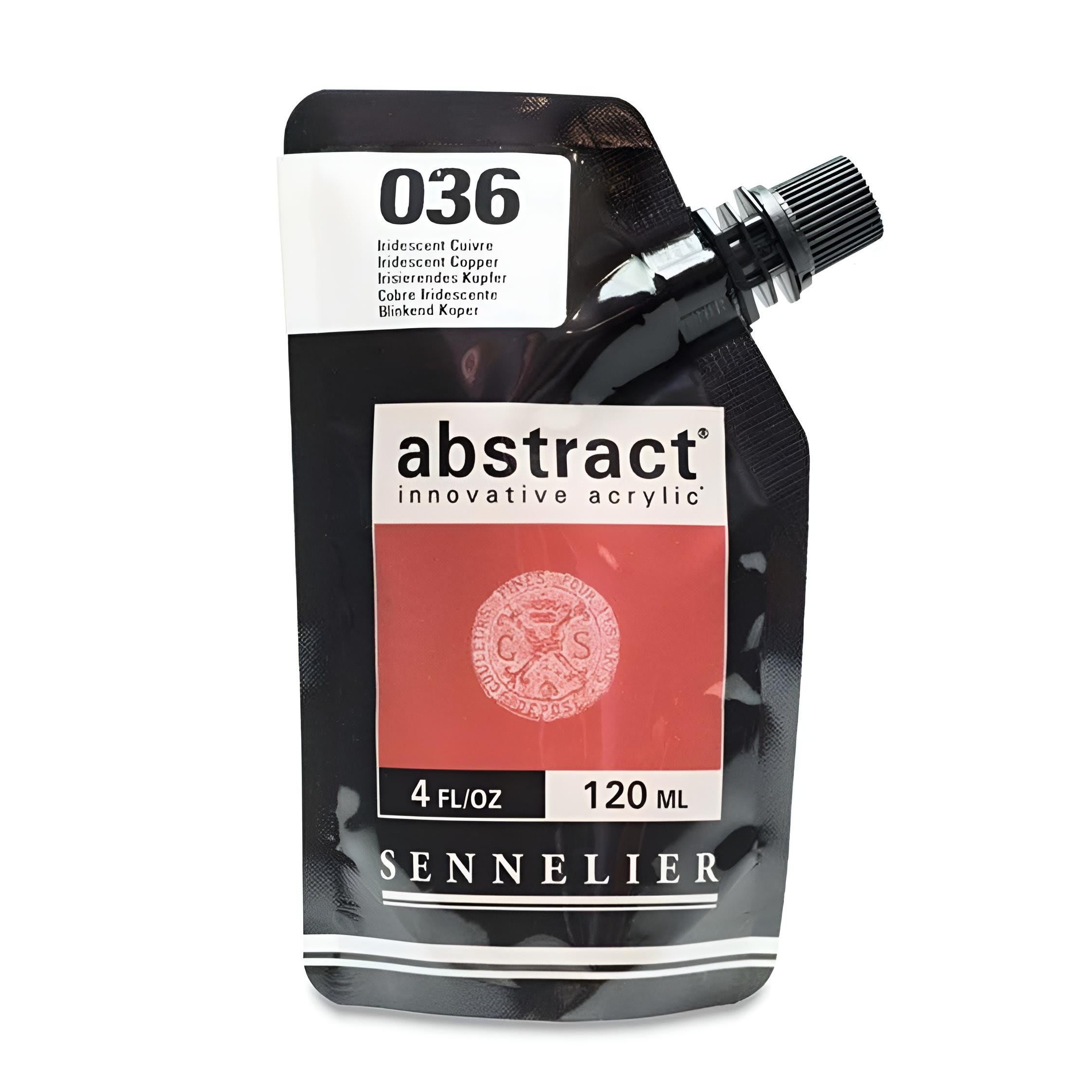 Sennelier Abstract Akrylfärg 120ml - Iridescent Copper #036