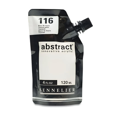 Sennelier Abstract Akrylfärg 120ml - Titanium white #116