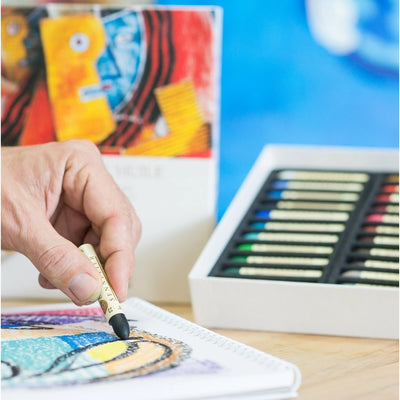 Sennelier Oil Pastel Set 5 ml - 12 st - Introductory Set