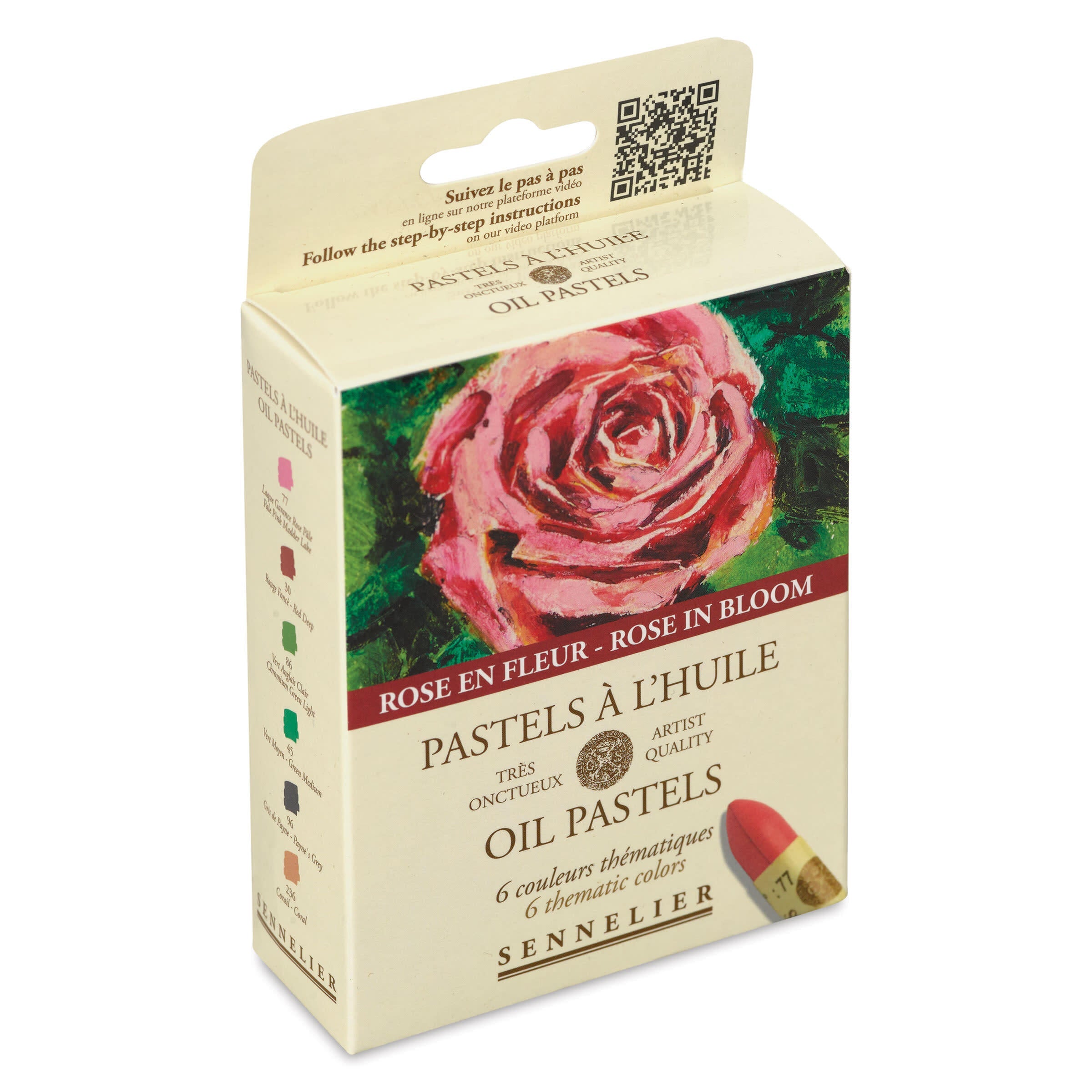 Sennelier Oil Pastel Set 5 ml - Special Colours - Rose in Bloom - 6st