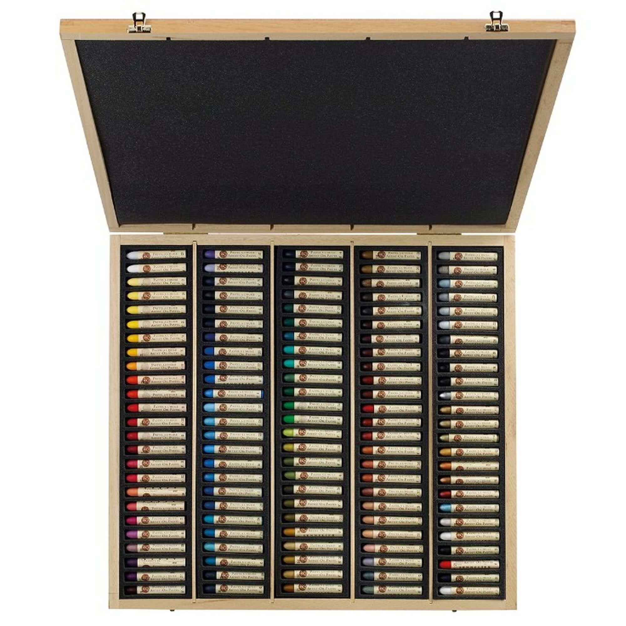Sennelier Oil Pastel Set 5 ml - Träskrin - 120-set