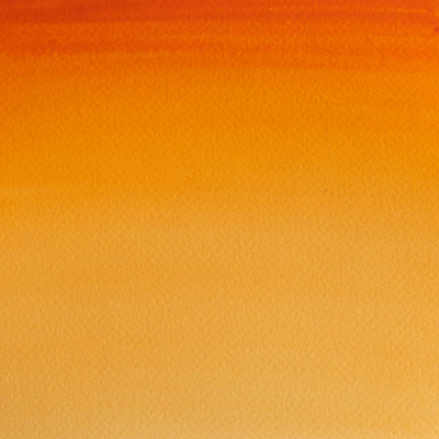 Cotman akvarellfärg halvkopp - Cadmium orange hue #090 fargprov