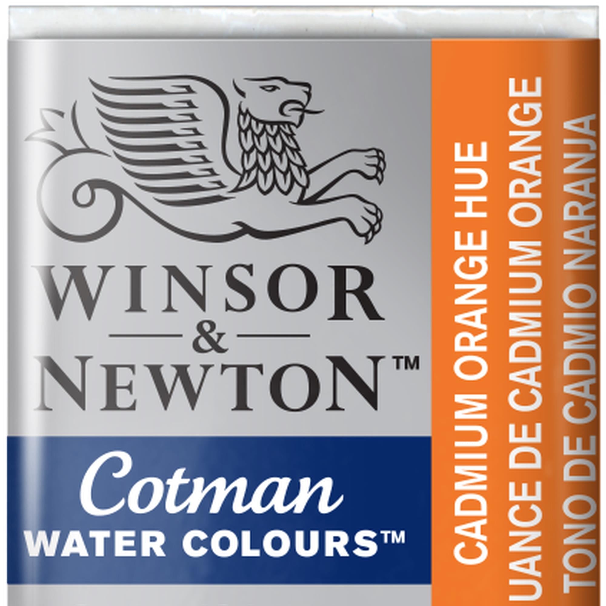 Cotman akvarellfärg halvkopp - Cadmium orange hue #090
