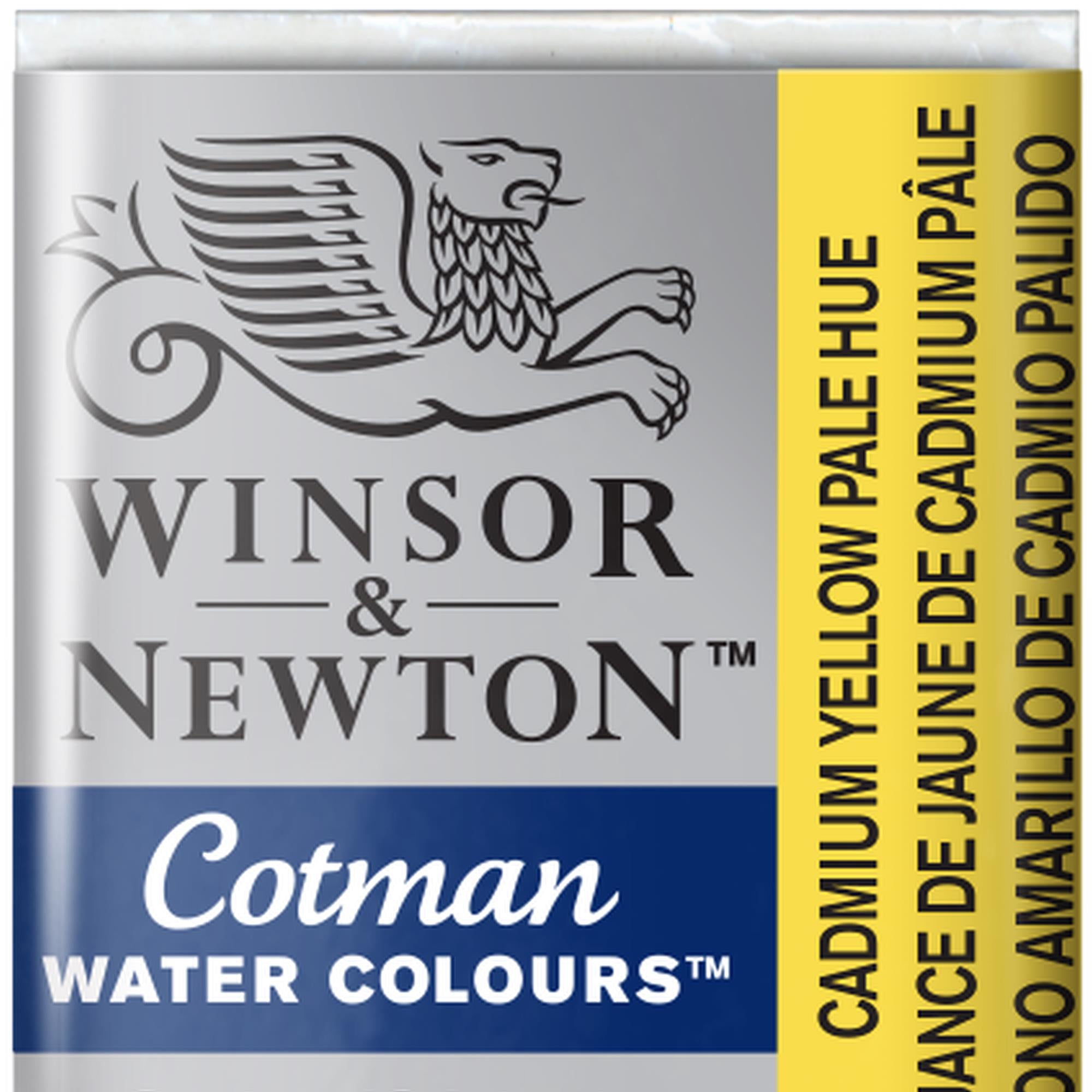 Cotman akvarellfärg halvkopp - Cadmium yellow pale hue #119