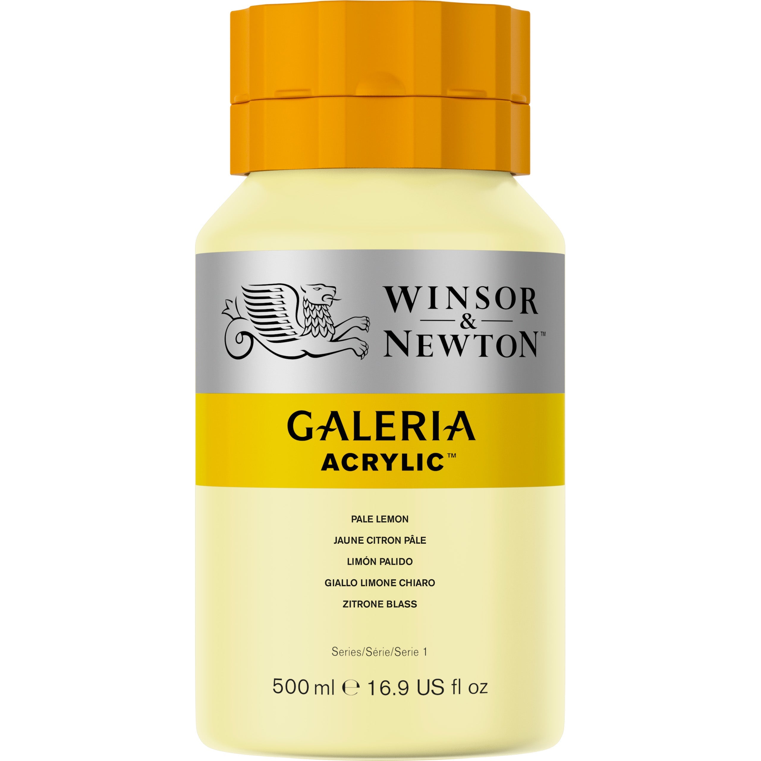 Galeria Akrylfärg 500ml - Pale Lemon #434