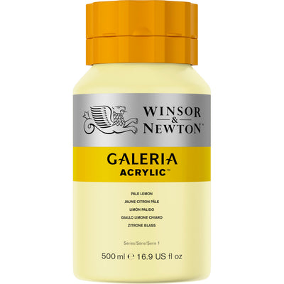 Galeria Akrylfärg 500ml - Pale Lemon #434