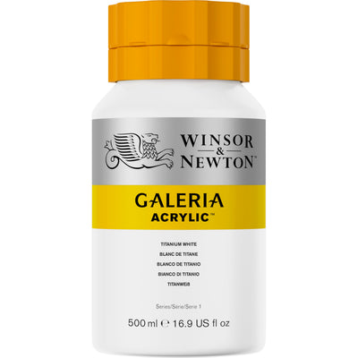 Galeria Akrylfärg 500ml - Titanium white #644